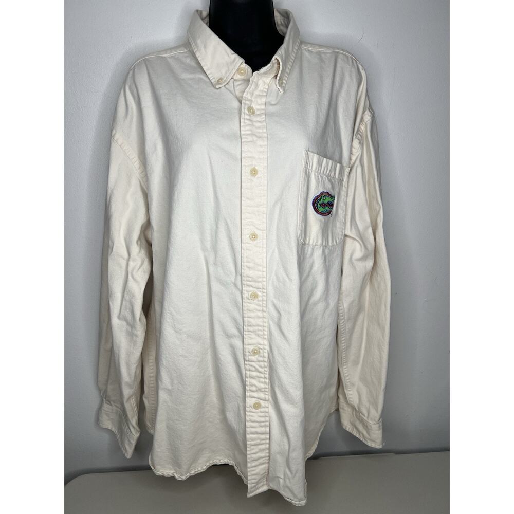 Florida Gators Shirt Long Sleeve Button Front Boca Classics Men’s Size XXL